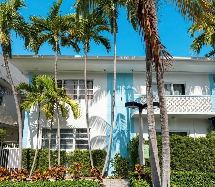 Turnkey 2-bedroom, 1-bath condo in the heart of Miami Beach — ideal for savvy investors. Currently rented at $2,700/month through March 2027, offering immediate and stable cash flow from day one.
Features include a bright, open layout with modern finishes, full appliance package, one assigned parking space, and an open balcony/patio.
The building has passed its 40-year certification, with a new roof installed last year and exterior repainting currently in progress, enhancing both curb appeal and long-term value.
With 365 lease days allowed per year, this is a streamlined addition to any South Florida investment portfolio. Minutes from the beach, dining, shopping, and entertainment. Cash only.
