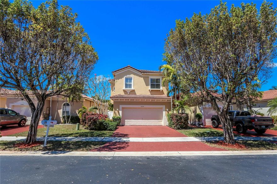 Discover the perfect blend of comfort and style in this bi-level, 4-bedroom, 2.5-bathroom home (partially garage converted) in the highly sought-after Portofino Bay community within Waterstone. This home features a spacious fenced backyard ideal for outdoor entertaining or private relaxation. The first-floor bedroom and half baths are convenient for guests or multi-generational living. Upstairs, you'll find generously sized bedrooms, including a spacious primary suite. A one-car garage provides additional convenience and storage. Ideally located between the FL Turnpike and US-1, this home offers easy access to major roadways while nestled within a tranquil gated community. Enjoy resort-style amenities just a short walk away, including three pools, a clubhouse, and a fitness center.