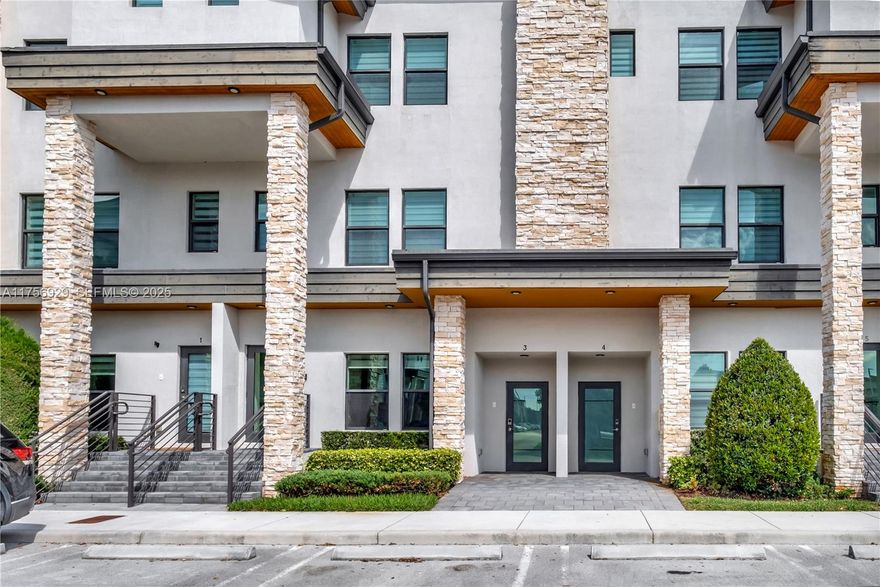 Step into this 2-bed/2.5-bath 1st-flr open-concept condo in the Highly sought-after community in Doral, where comfort meets sophistication. Designed to emulate the feel of a single-family home, it offers doorstep parking & in-unit washer/dryer. This is one of the few units with a private backyard with no neighbors behind, creating a serene retreat for relaxation. With generously sized bedroom suites, each with a walk-in closet & private en-suite bathroom. Community offers resort-style amenities, including luxurious clubhouse, gym, basketball & tennis court, sauna, & a sparkling pool with and kiddy splash area, perfect for families. Prime location! Mins from top-rated schools, shopping, dining, & highways. Schedule your tour today!