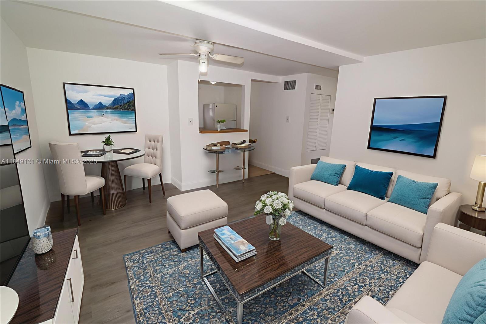 Amazing 1Bedroom/1Bathroom Garden style modern apartment.Central air - Assigned parking,Washer and Dryer on site .Private Patio/Garden area.Gated 5 unit complex in great location,Quite Tree LIned street,close to transporation,Shopping ,Restaurants and the Beach.easy to show with quick approvals.