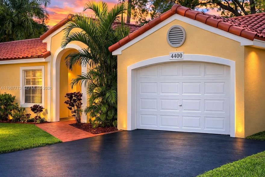 Beautifully updated 3-bedroom, 2-bathroom home offering modern comfort and style. This bright, move-in-ready residence features tile flooring throughout and an open, contemporary design. The kitchen is equipped with white cabinetry, granite countertops, and a newer dishwasher. Both bathrooms have been tastefully updated. Additional highlights include a one-car garage and major recent upgrades: a brand-new 2026 tile roof, 2025 A/C unit, and a new washer and dryer (2026). Located in a well-maintained community, the home provides easy access to main roads and is situated within a highly desirable school district. HOA Fee of $137 monthly to Sorbet HOA and an annual master association fee of $350 to Winston Park Foundation. Some of the pictures are enhanced using AI to show potential especially the green grass in the yard. A perfect blend of convenience, quality, and value—ready for its next owner.