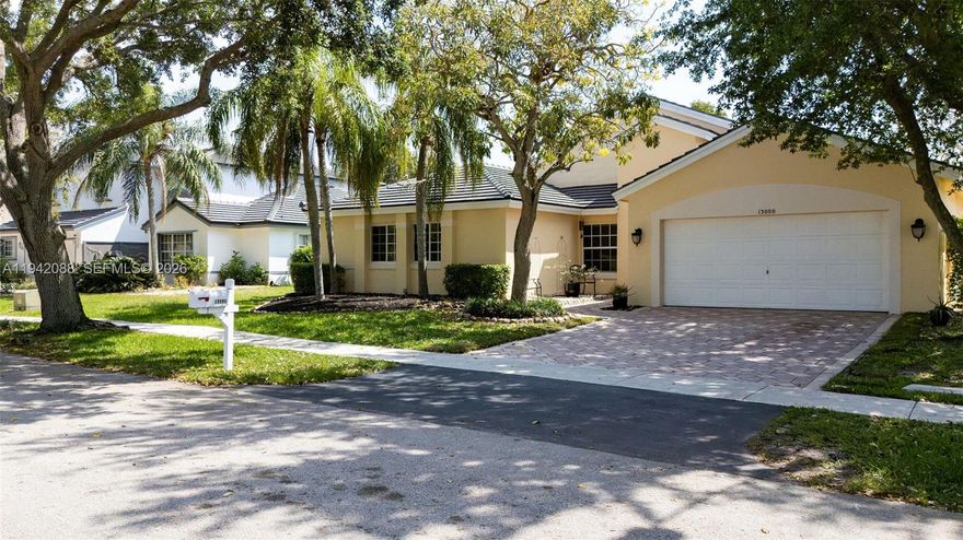 Beautifully renovated single-story pool home featuring 4 spacious bedrooms and 2.5 modern bathrooms. This stunning property includes a 2-car garage and boasts a brand-new roof (2023) and a recently updated AC unit (2018). Enjoy the convenience of a low HOA fee of just $126 per month. Centrally located, this home offers easy access to I-75, I-595, and Sawgrass Mall. A perfect blend of comfort, style, and location!