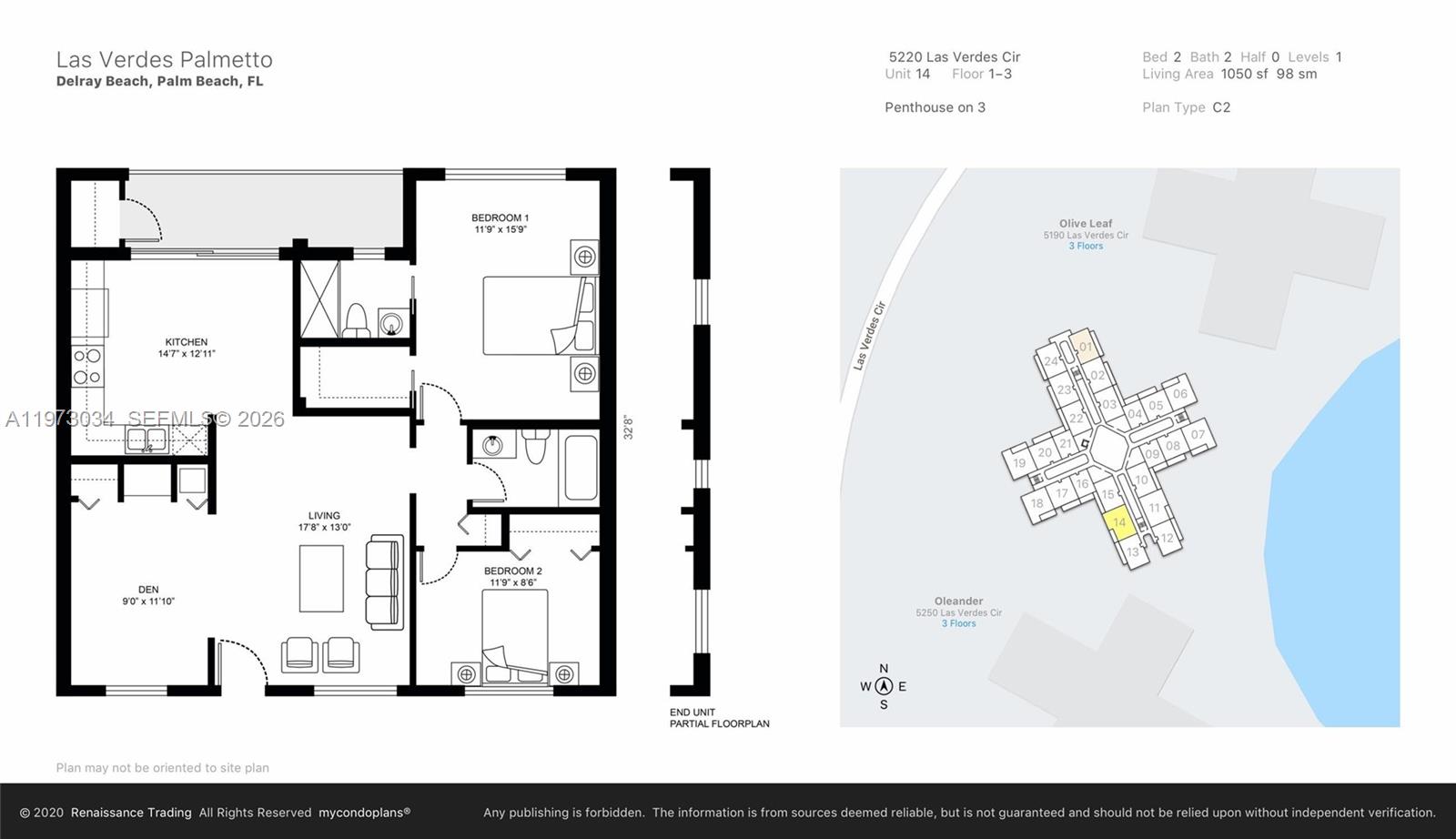 PALMETTO CONDO - Residential Lease