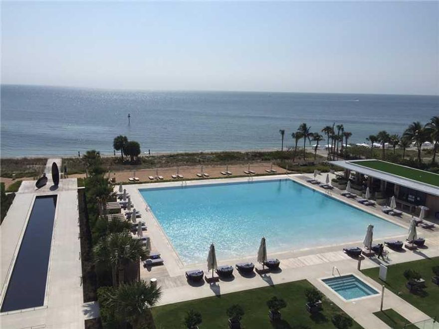 BEST UNIT IN BEST BUILDING. OWN THE BEACH. OWN KEY BISCAYNE! 500-FEET PRIVATE BEACH. NATURAL WHITE STONE FLOORING. READY TO MOVE-IN UNIT. DON'T NEED TO WAIT MONTHS FOR PERMITS AND DEALING WITH CONTRACTORS. POOLSIDE RESTAURANT, BEACH SERVICES, TENNIS COURT , OCEAN-VIEW FITNESS CENTER, SPA SERVICES, PUTTING GREEN, VALET & GOLF CART PARKING, PRIVATE UNIT ELEVATOR & LOBBY, STAFF ROOM IN EVERY UNIT, AND MUCH MUCH MORE