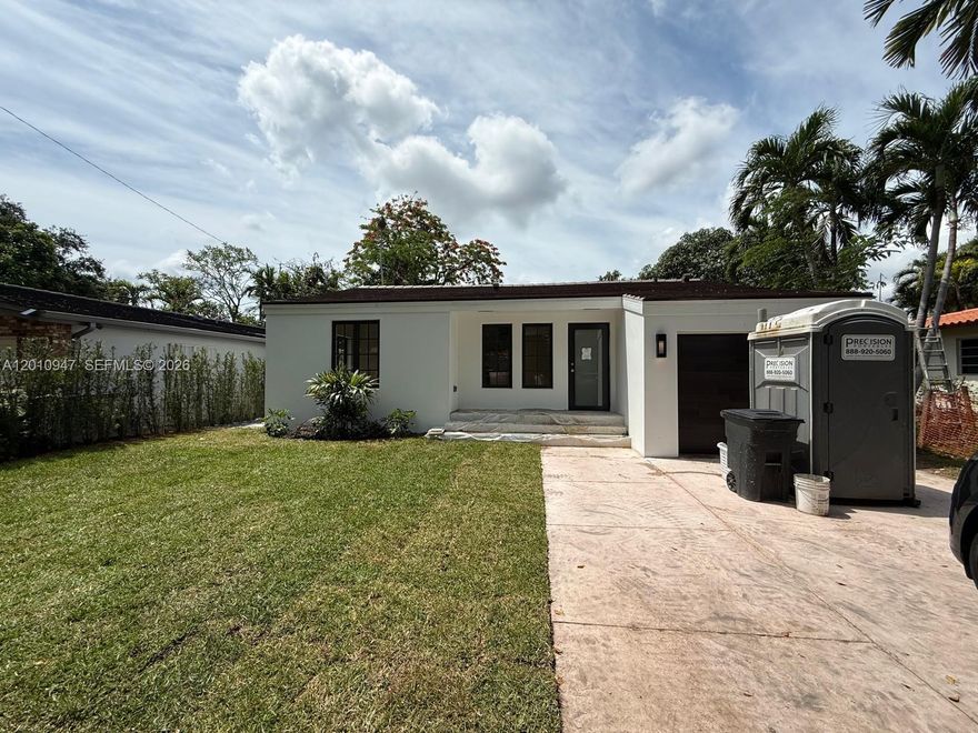 Coming soon in Coral Gables — a fully reimagined 3BR/3BA residence where every finish, fixture, and system is brand new. Taken to the studs and rebuilt with no detail overlooked. Open-concept kitchen featuring custom Febal Casa Italian cabinetry and a full suite of Miele appliances. Impact sliding glass doors open to a spacious backyard with a beautiful swimming pool — perfect for entertaining and outdoor living. Primary suite with oversized walk-in shower and custom Febal Casa closets throughout. Just minutes from the Loews Coral Gables Hotel and The Plaza Coral Gables, home to some of the city's best dining, and walking distance to the shops and restaurants of Miracle Mile. Turn-key luxury in one of South Florida's most desirable neighborhoods.