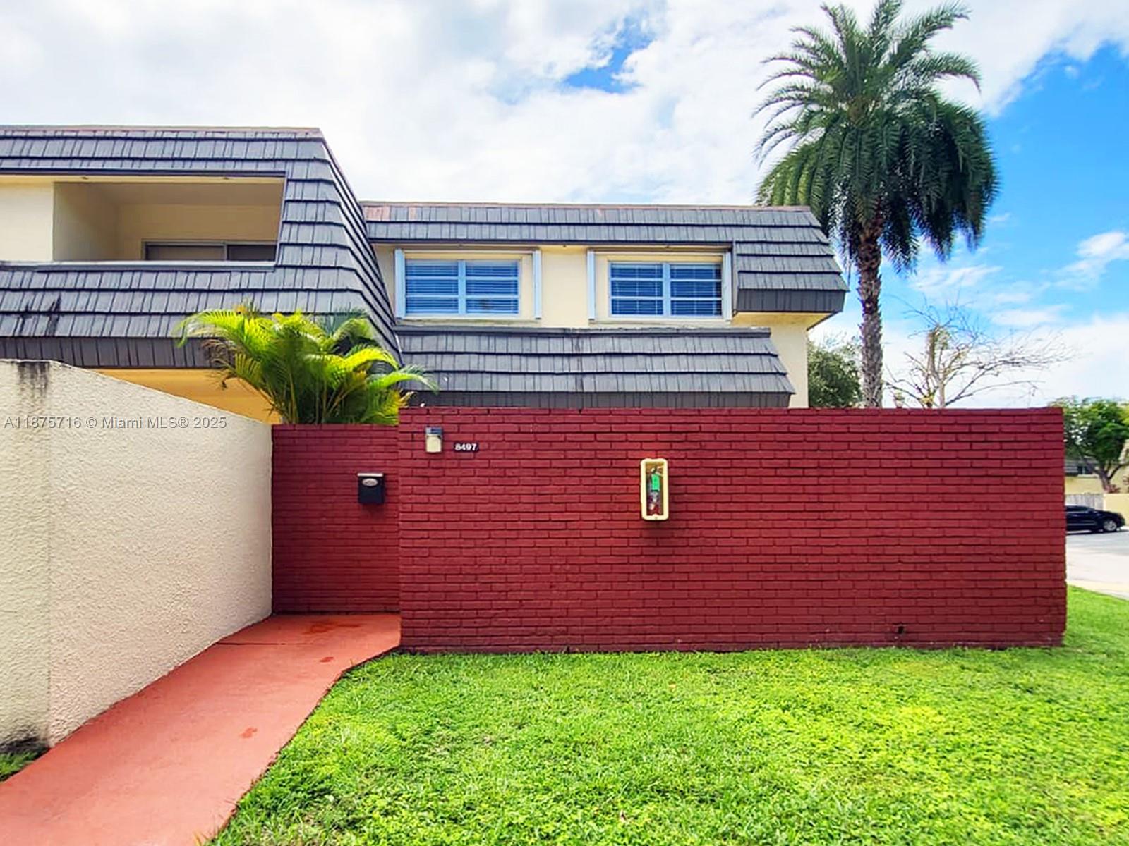 Welcome to your new townhome in Kendall! This stunning property features 3 bedrooms, 2.5 bathrooms, and a spacious open concept layout with granite counters and tile flooring throughout. The bedrooms are located upstairs for added privacy, and there is a laundry room for your convenience. Enjoy the convenience of parking right in front of your property, as well as a community pool for relaxing on those hot summer days. Step outside to your fenced patio and enjoy the beautiful Florida weather. Located in a super convenient location with supermarkets and shopping areas nearby, this townhome is the perfect place to call home. Don't miss out on this amazing opportunity!.
