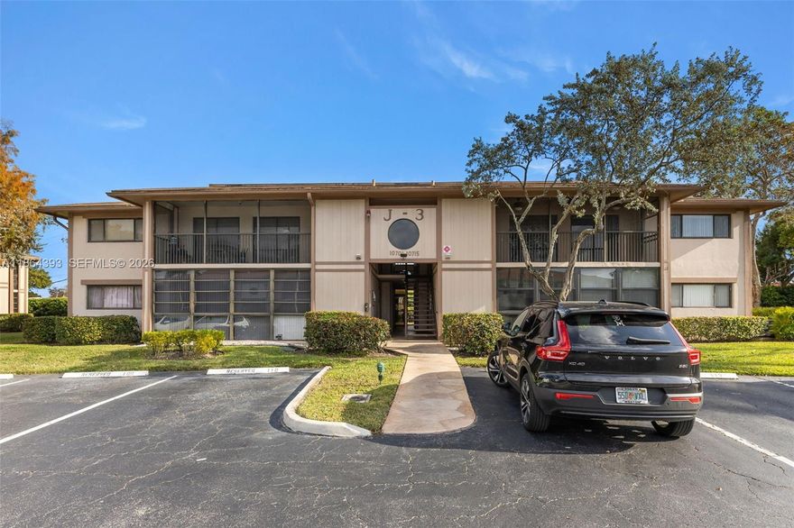 Welcome to your dream home! Beautiful unit  and on FIRST FLOOR in desirable Kings Point! Private laundry room inside w/ full size new washer & dryer. Remodeled patio, which makes it larger than standard units! Beautiful  views from the porch. Community offers resort-style amenities. Requirements: MUST BE 55+ YEARS OLD. 20% down. A $35k income needed. Completely remodeled with new hurricane impacted windows, new AC unit, and new bathrooms. It's a senior living paradise.