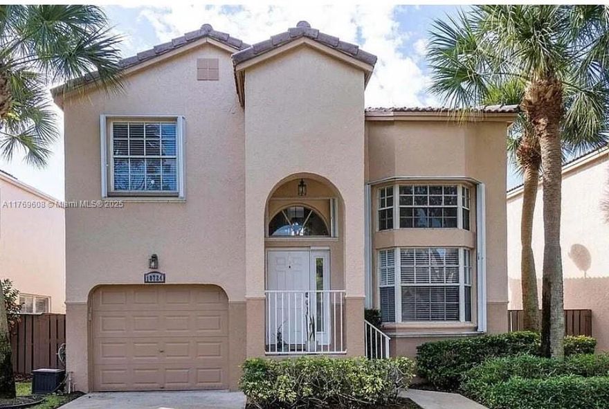 Amazing opportunity to own in Fountain Springs! This fabulous 3 bed 2.5 bath home has an open floor plan with high ceilings and a beautiful kitchen that will make you want to cook! In addition, there is a extra office/den for extra space. House paint, Brand New AC - Open kitchen - Osmosis water system. Tesla Charger. The backyard is fenced in with a nice patio area. The washer and dryer are about 5 years old and accordion shutters. The garage door is impact rated. Not to mention the NEW ROOF! Two pools, BBQ area and park that all can enjoy. The HOA fee includes landscape/pest control in the front. The painting of the house and fences. They also pressure wash the front areas frequently - Monthly HOA fee includes weekly front lawn service, Drive way pressure cleaning  and Landscaping