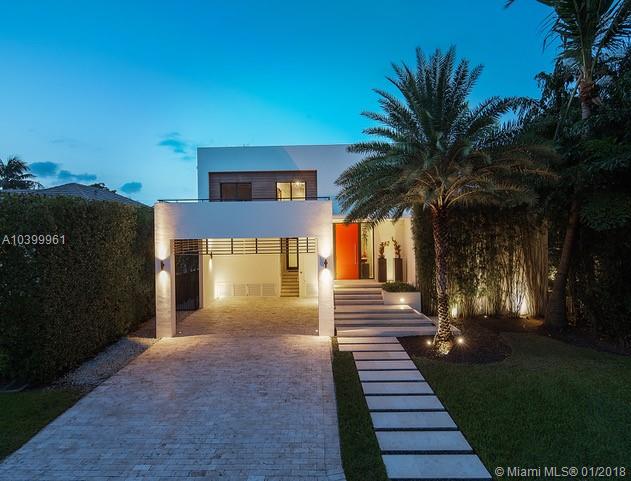 Rare opportunity to own a one-of- kind 4 BR / 6 BTH home, with maid’s quarter. This home was designed and custom built with the highest quality and finishes throughout. Features * 3800 sf of living area in an 8030 sf corner lot * 10' ceilings * Open spaces to social area * Large formal dining / living room, spacious family room and lounge room overlooking gardens and infinity pool * Open kitchen with custom built wood cabinetry Wolf gas cooktop and oven, Sub Zero appliances * Master suite with private terrace, his and hers closets and built in movie screen * All bedrooms have walk in closets and private bathrooms * St. Croix stone and hardwood floors * Security system * Surround sound system * Lutron light system, Impact windows and electric shades * Four-car garage * Easy to show!