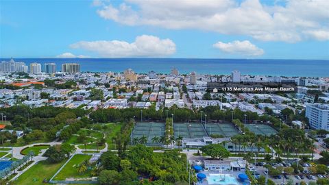 A home in Miami Beach