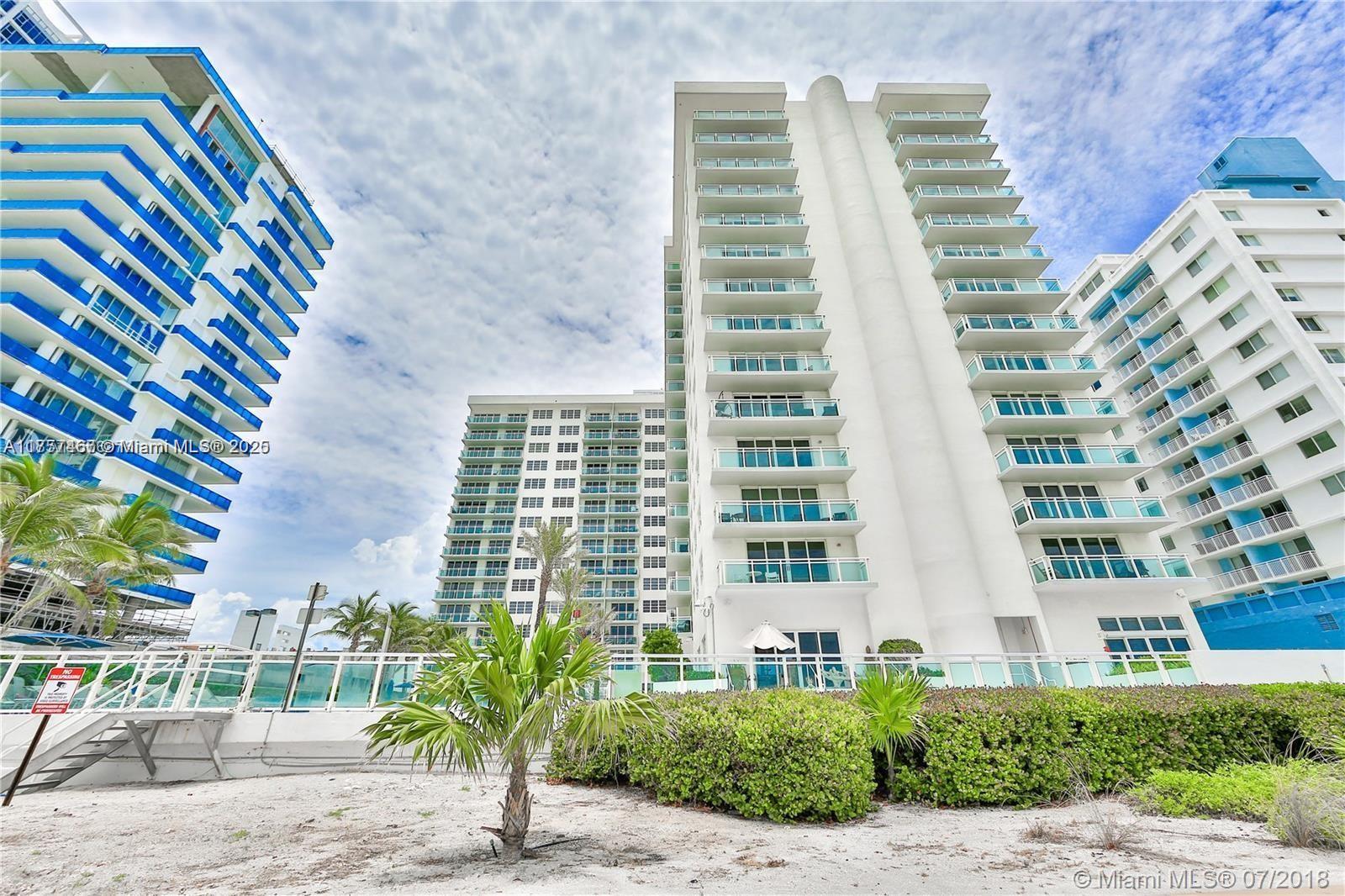 Rental Property at 6917 Collins Ave 511, Miami Beach, Miami-Dade County, Florida - Bedrooms: 1 
Bathrooms: 2  - $3,600 MO.