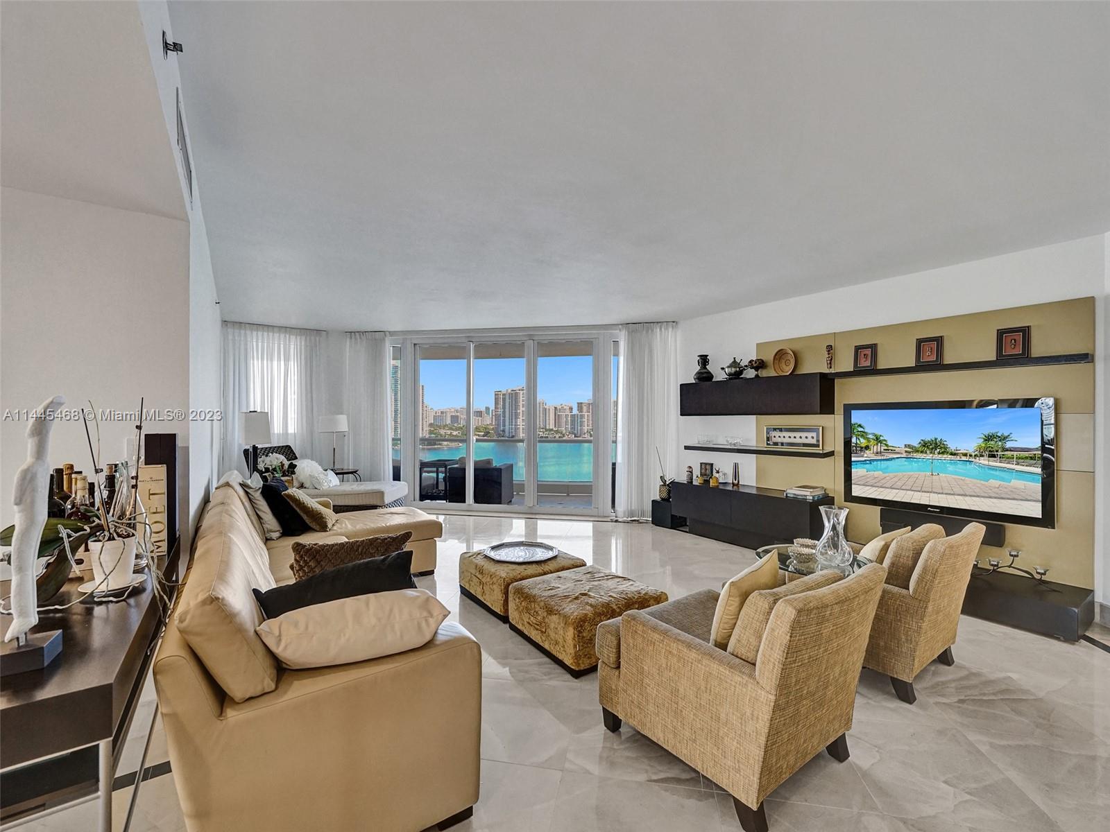 Property for Sale at 7000 Island Blvd 1207, Aventura, Miami-Dade County, Florida - Bedrooms: 4 
Bathrooms: 5  - $1,725,000