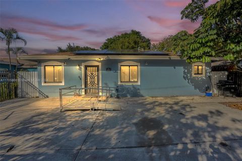 A home in Miami