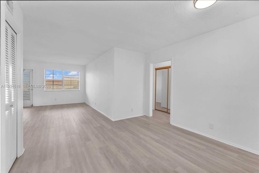 Welcome to this beautifully remodeled condo in a desirable 55-plus community, offering modern comfort and serene living. This spacious residence features a fully updated interior with contemporary finishes throughout. The modern kitchen showcases sleek cabinetry, ample counter space, and updated appliances, opening seamlessly to a large living and dining area ideal for both entertaining and everyday living. NO MINIMUM CREDIT SCORE/NO MINIMUM INCOME REQUIREMENT/NO ASSESSMENTS/ FULL RESERVES.



New laminate flooring flows throughout the unit, creating a clean, cohesive look. The expansive primary bedroom offers generous space and ample closet storage, while the additional spacious bedroom is perfect for guests, a home office, or hobby room. Both bathrooms have been tastefully renovated with modern fixtures and finishes.



Enjoy peaceful water views from your private terrace—an ideal spot for morning coffee or relaxing evenings. The well-maintained community is designed for active adults and offers a comfortable, low-maintenance lifestyle.



An added benefit is the ability to rent the unit after the first year of ownership, providing future flexibility and investment potential. With its modern upgrades, generous layout, and tranquil setting, this condo is a wonderful opportunity in a sought-after 55-plus community.
