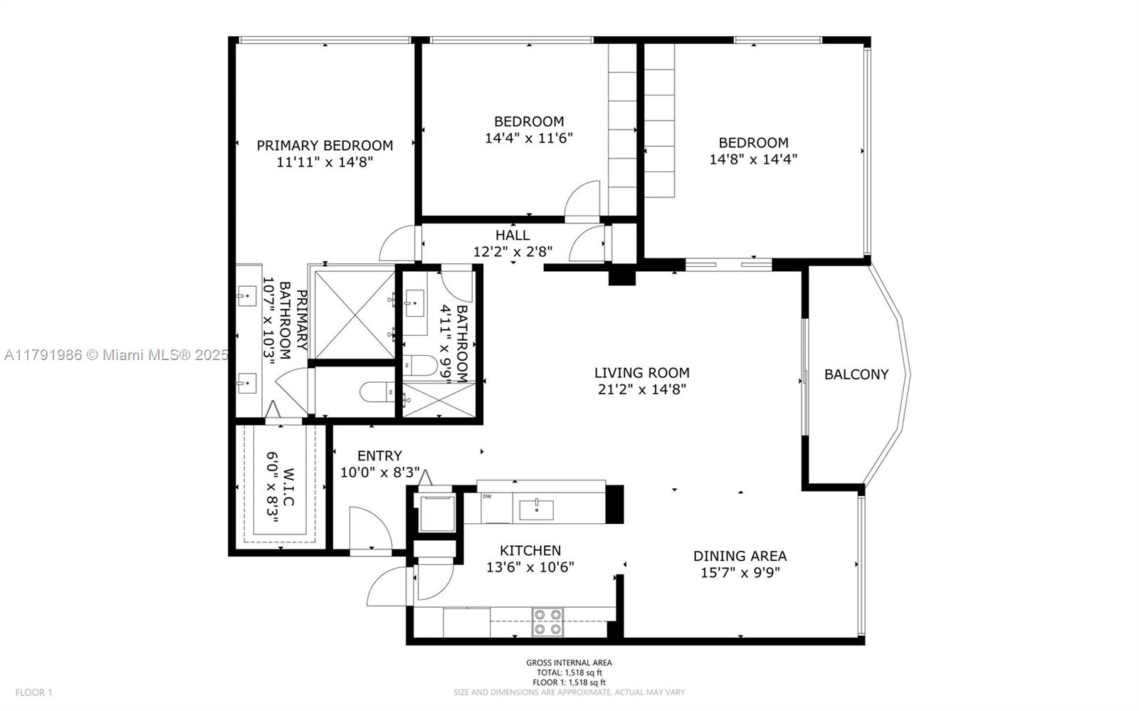 1420 Brickell Bay Dr 1401A
