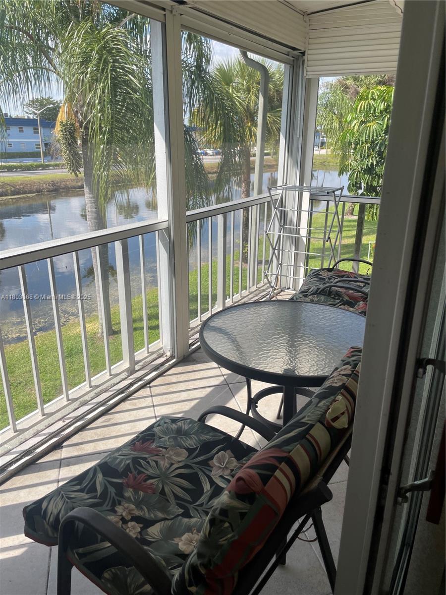 Beautiful Furnished lovely canal view and located in the Kings Point active adult community. Designer elements in this home include tile flooring and updated fixtures and finishes
throughout, hurricane shutters in balcony for added storm protection. Furnished. Spacious kitchen features tile backsplash, Owner's suite includes one spacious closet, suite bath
and direct access to the balcony. Washer & Dryer in Unit . Indulge in the canal-view covered balcony offering plenty of space for additional seating, dining, and entertaining. Kings
Point amenities include clubhouse with two 18-hold golf courses, pool, tennis, and exercise studio. Here you'll find manned gate, security features, and courtesy shuttle offering
add'l convenience. Equal Housing Opportunity.
