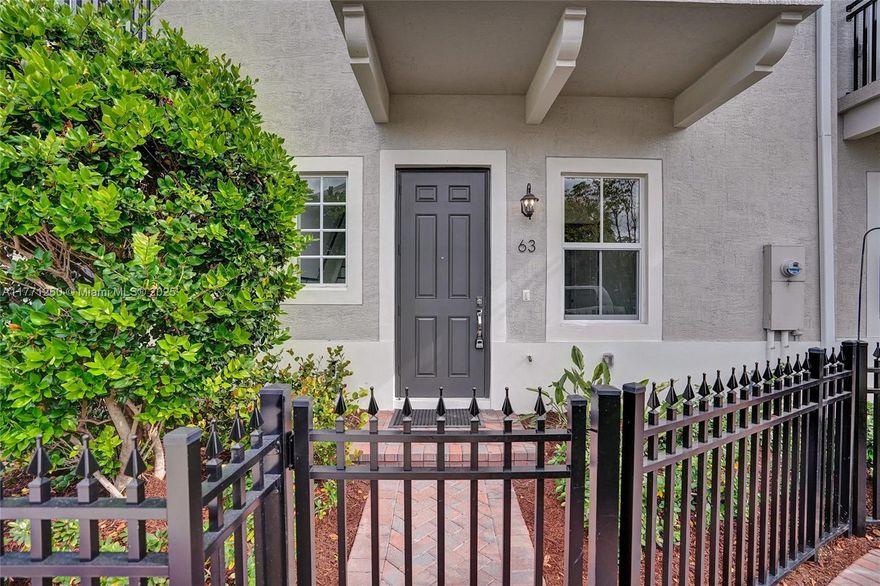 2024 built Seagrape model townhome in the WORKFORCE HOUSING ROGRAM at Atlantic Grove a gated community! 3 bedrooms & 3.5 baths, modern design. The third bedroom w/a full bath is on the 1st floor. Wood stairs lead from the 1st to the 2nd floor. The 2nd floor offers an open floor plan w/a great room, dining room, kitchen w/an island & stainless steel appliances. The main living area boast sleek porcelain tile flooring w/ smooth walls & ceilings. Carpeted stairs lead to the 3rd floor, where you'll find the primary suite w/its own bath, along w/the second bedroom & bath. Hurricane-impact windows & doors. Located in the heart of Atlantic Avenue in Delray Beach! WORKFORCE HOUSING PROGRAM buyers must meet specific income limits. SHIP PROGRAM OF $100K DOWNPAYMENT ASSISTANCE W/QUALIFICATION.