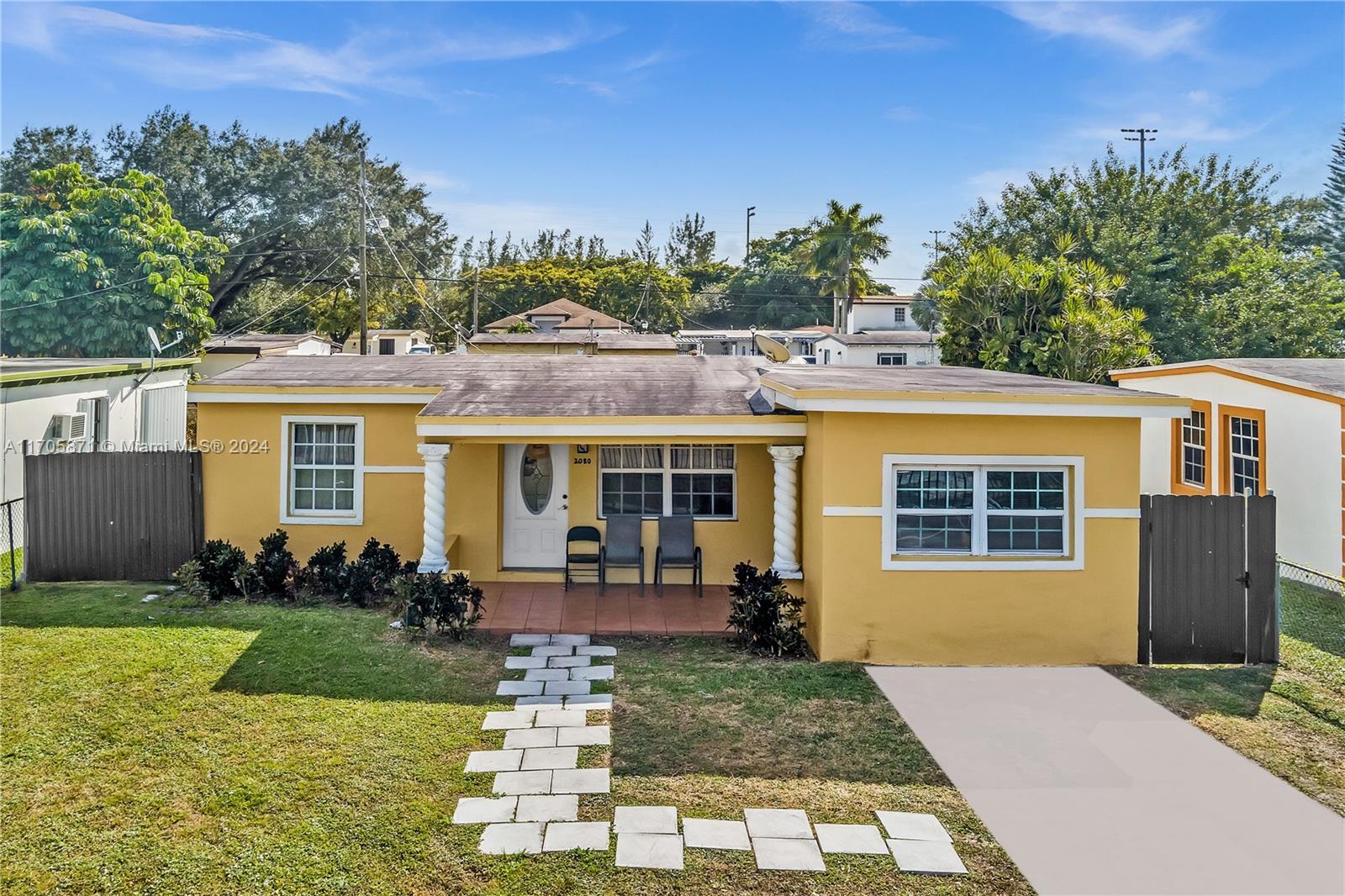 Property for Sale at 2080 Wilmington St, Opa-Locka, Miami-Dade County, Florida - Bedrooms: 2 
Bathrooms: 1  - $325,000