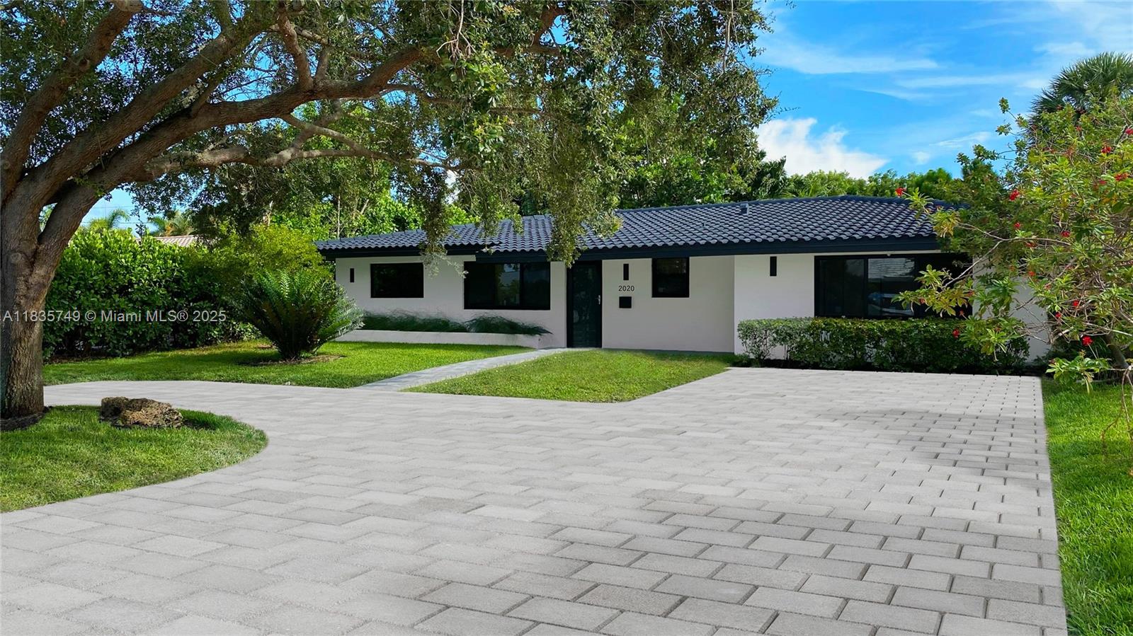 Step into sleek sophistication at this fully renovated modern oasis in Fort Lauderdale. Permitted from driveway to fence, this home features a custom Italian kitchen with quartz counters, premium Thor, Samsung & Bosch appliances, and smart home upgrades throughout—including Nest thermostat, rotating TV, and smart bathrooms. Enjoy panoramic pool views through expansive glass doors, a screened resort-style pool with marble deck, a cabana bath, and a built-in Weber grill zone. All-new plumbing, electrical, HVAC, impact windows, and custom finishes—down to magnetic-lock doors and designer closets. Located minutes from Lauderdale-by-the-Sea, this turnkey stunner is luxury redefined.
