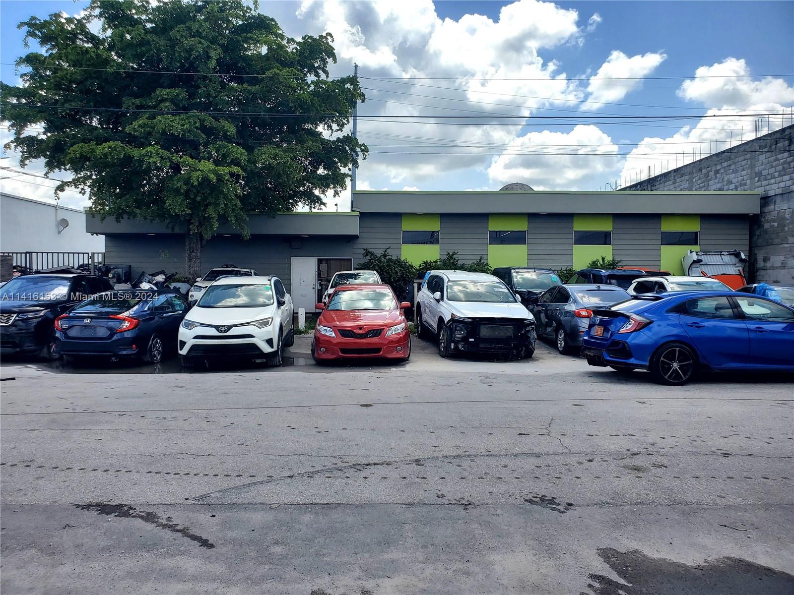SELLERS ARE VERY MOTIVATED TO SELL, ALL SERIOUS OFFERS WILL BE CONSIDERED. SELLERS WILL FINANCE. Great opportunity to own a 3981 SQFT Office and Warehouse with two bathrooms, Kitchen and 4 offices and 15,000 of lot for Sale in the Heart of Miami on Golden Glandes. Easy access to Expressways and main road such as I95, FL Turnpike, Palmetto, 441 RD.. Nearby to Miami International Airport and Fort Lauderdale Airport too, Top Golf, Walmart, Public Storage, No association. Central AC. The property is currently being used for store of automotive, but this property has many uses from warehouse, automotive, logistic, mechanical, and construction businesses. Property is zoned for PCD Planned Corridor Development. Property is rented Month to Month.