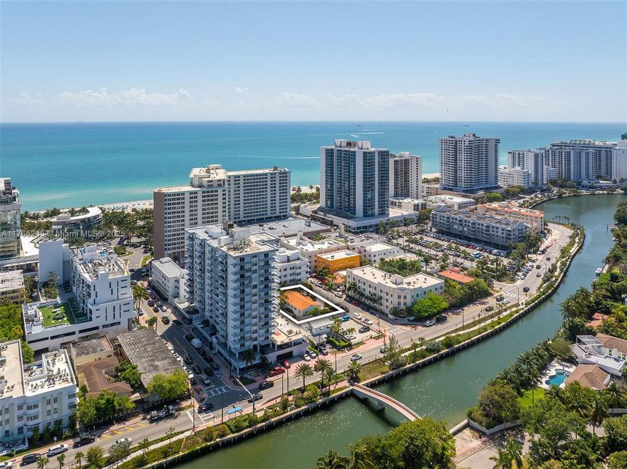 ONE OF A KIND multifamily building with 4 units located in the hottest Miami Beach area - the Faena District, only 1/2 block from the beach, and near all the best restaurants and hotels on Collins Ave. This fully renovated, 2 story building consisting of 4 separate, 2-Bed 1-Bath units, each approximately 880-SF LA, with two washers and 2 dryers located in the back building. Property upgrades include hurricane impact windows, new plumbing, new electric, central A/C, Water Heaters laundry room, new roof, room for a pool and on-site parking. 40-year certification passed! Primary zone is multifamily (3-9 units) but can convert to a single-family home on this prime, 7,684-SF lot! A TRUE GEM!