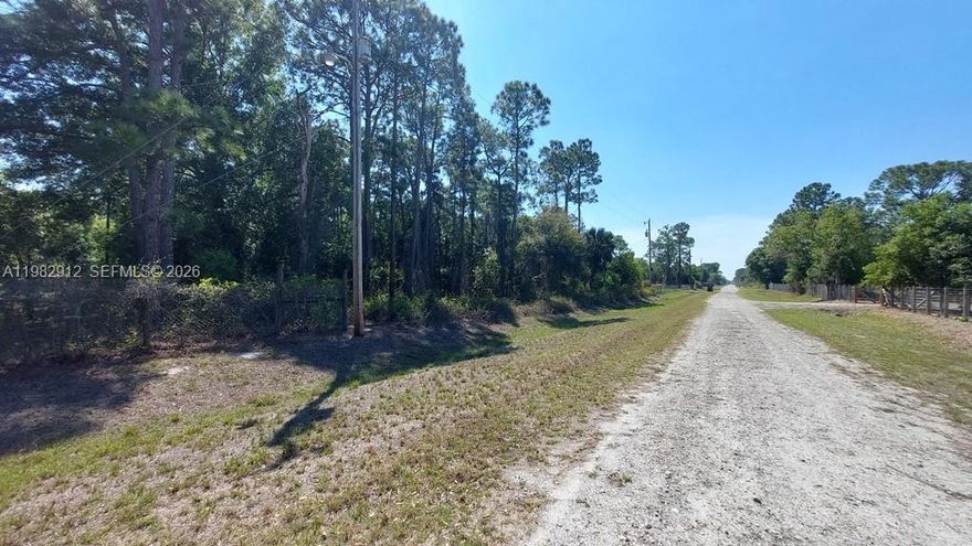 1.09 Acre Parcel in Montura Ranch Estates Very High & Dry in Flood Zone X No Wetlands. Relish the Rural Lifestyle nestled between all the top South Florida Costal Counties with quick access to CR833, SR80, US27, CR846, CR832, CR835, I-75. These Roadways makes it easy to swiftly arrive towards surrounding towns & locations like Clewiston, LaBelle, Immokalee, Big Cypress Reservation, Lake Okeechobee & close enough Miami, Ft Lauderdale, West Palm, Naples, Ft Myers, for rapid getaways from large Metro areas. Ready to make plans and use as a Personal Recreation parcel or build your dream Cabin, Barndominium, Mobile, Modular, CBS or Frame Home as desired. Hendry County does not permit Container Homes any longer. No HOA although Montura offers a great Clubhouse & Recreational Facility for property owners with Swimming Pool, Picnic Cabanas, Basketball, Soccer/Futbol Field, Game Tables and more. CCWDC oversees maintenance of al the canals, drainage & culvert swells plus the 2400+ Acre Reservoir accessible to property owner for Camping, Hiking, Hose Back Riding, Recreational & Hunting. This is all funded through the Property Tax Assessment owner pay to Hendry County every year. Need more Info? Feel Free to Contact me.