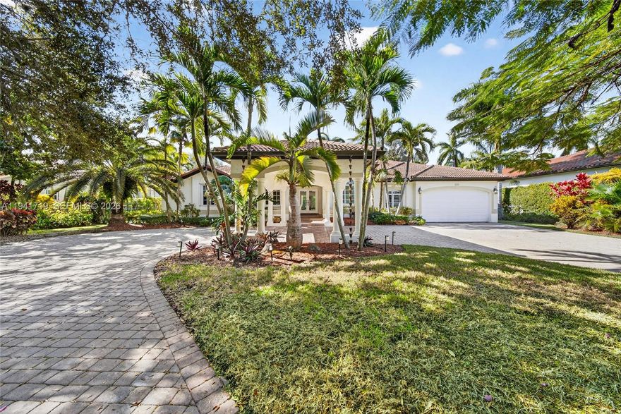 Welcome to this stunning 5-bedroom, 3.5-bathroom residence located in a sought-after gated community of Oak Ridge. This spacious home features soaring high ceilings and an abundance of natural light throughout, creating a bright and inviting atmosphere from the moment you enter. The actual LA is 3,362 sqft, tax roll to be updated, offering generous interior space. 
The updated kitchen is thoughtfully designed with modern finishes and ample workspace, seamlessly connecting to generous living and dining areas, perfect for everyday living and entertaining. The well-appointed layout offers flexibility for family, guests, or a home office, while providing comfort and privacy throughout.
Step outside to a beautifully landscaped backyard with a private pool, ideal for relaxing, entertaining, and enjoying South Florida’s year-round outdoor lifestyle. Whether hosting gatherings or enjoying quiet evenings, this outdoor space is a true retreat.
Situated in a secure, well-maintained gated community, this home offers the perfect balance of tranquility and convenience, with close proximity to top-rated schools, shopping, dining, and major highways.
A rare opportunity to own a light-filled, move-in-ready home with resort-style outdoor living in a prime location.