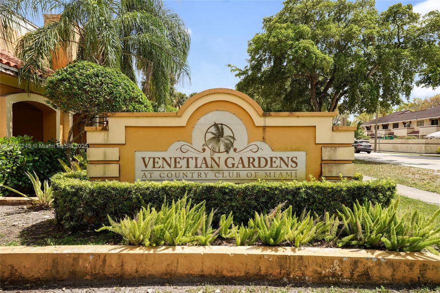 Check out this lovely unit in Venetian Gardens. This unit offers two-stories of amazing space! On the first floor you have laundry closet with W/D hookup, half bathroom that perfect for accommodating guests, charming kitchen with great space, large living room with access to open balcony. Upstairs you have a loft style bedroom, walk-in closet and full bathroom. Community is in a prime location with everything you need in close proximity and amenities that include a pool and fitness center. There is a current special assessment which can be taken over by the buyer, or negotiated to have the seller partially pay assessments. For more information see attachments.