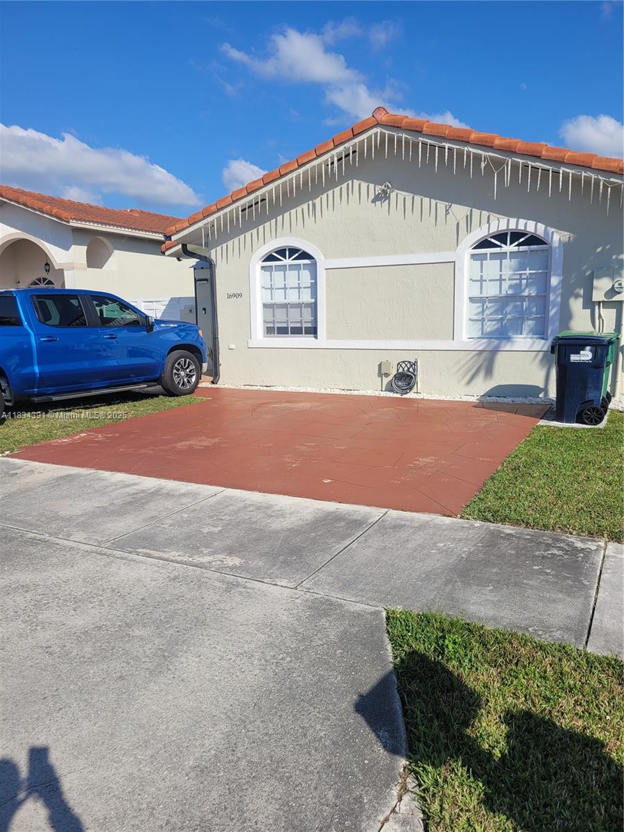 Beautiful fully renovated and modernized single-family home featuring 32x32 porcelain floors and new white LED lighting throughout. It offers a side entrance perfect for parking a boat or RV, along with a covered terrace with brand-new ceiling fans and electrical connections throughout the patio, making it ideal for outdoor enjoyment. The home includes new w/d (1 year old), a private water well for irrigation, helping save on water consumption, a covered patio area, storage shed, storage room, and a gazebo over a concrete pad.
Conveniently located just 3 miles from Walmart, shopping at the Falls, Billion dollar redevelopment of Southland Mall and approximately 30 minutes from Miami International Airport, with easy access to schools and major highways. No HOA. Move-in ready!