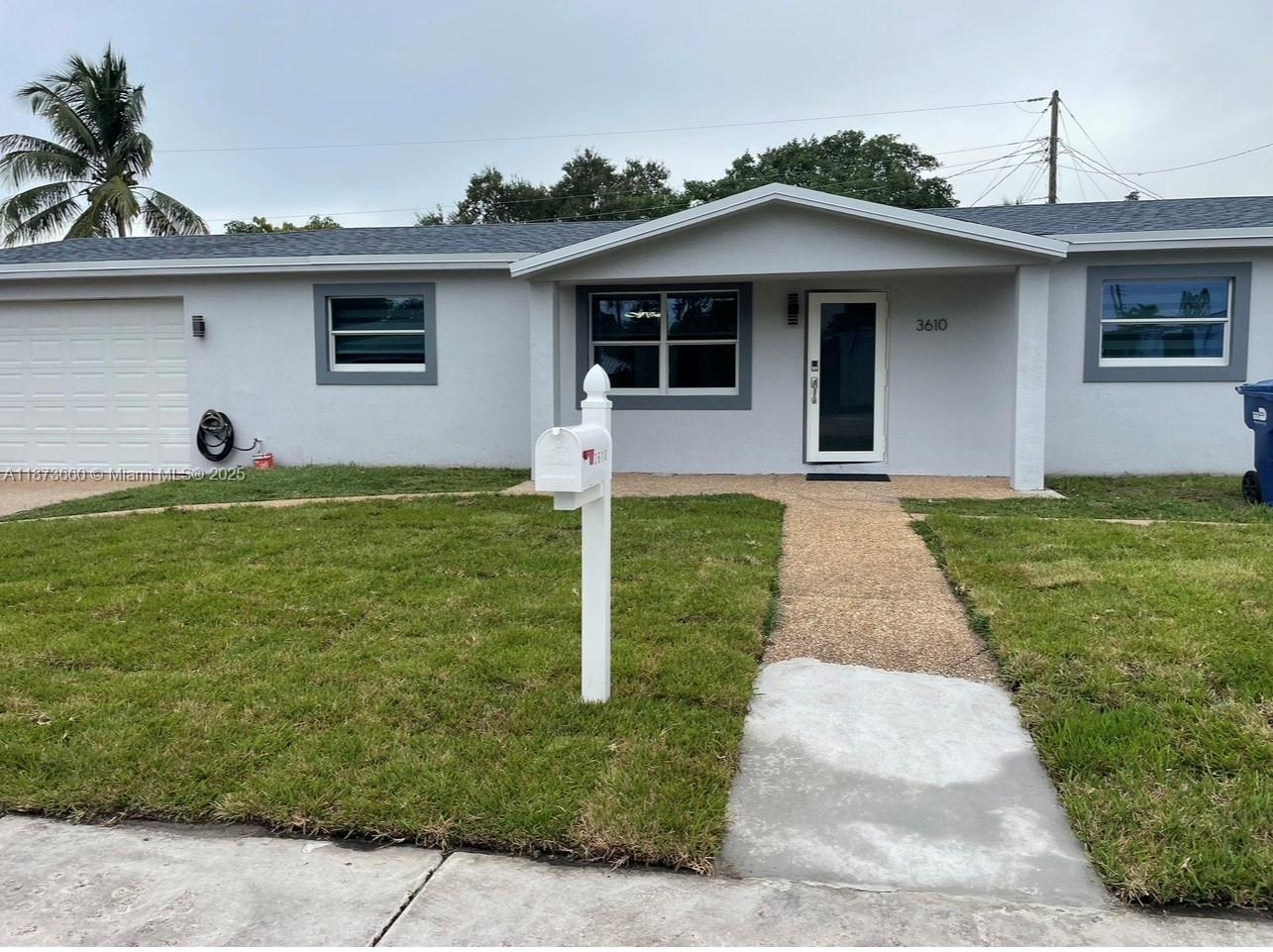 Beautiful 4-bedroom,2-bathroom single family home in the perfect area of Miami Gardens. NO HOA , This spacious property features a large backyard perfect for entertaining ,complete with outdoor kitchen .The home offers bright and open living areas ,a comfortable layout and plenty of room for the whole family. Conveniently located near schools ,shopping and major highways., this home combines comfort and lifestyle in one. Don't miss the opportunity to make this home yours!!! The home is completely private ,however there is two efficiencies attached ,the efficiencies are private and HAS NO access to the main home or yard. The landlord will share in the cost for water and electricity services.