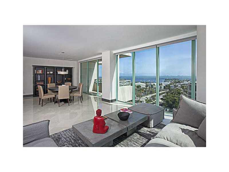 3 bedroom, 3.5 bath plus den at the Ritz-Carlton residences, Coconut Grove has a direct water view over Sailboat Bay. Newly renovated and tastefully designed with modern furnishings. Marble flooring throughout the entire apt. Large master bedroom and bat h with a sitting area/den. Enjoy the impeccable service of the Ritz-Carlton concierge staff.