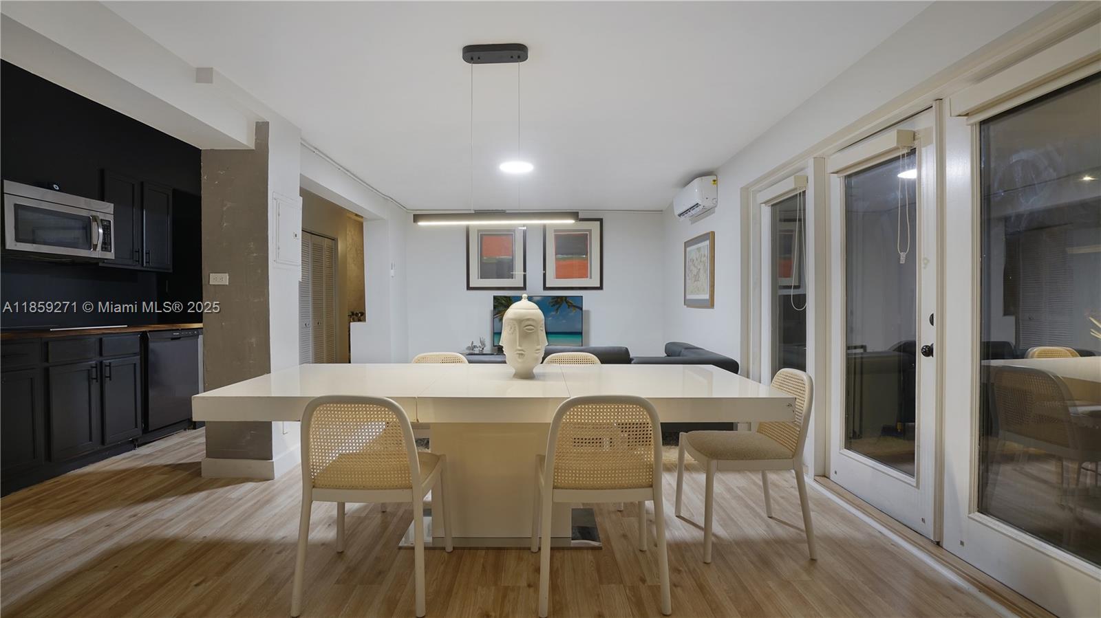 Fully renovated 1BD/1BA corner unit (Unit 2/West) in a duplex with private entry and assigned parking. Bright layout with abundant natural light, a modern kitchen with dishwasher and wine fridge. Month-to-month lease for flexible living. All utilities included—water, electric, and Wi-Fi—paid by landlord. No backyard/pool access and no on-site laundry. Great option for someone seeking a well-finished space, easy access, and predictable monthly costs.