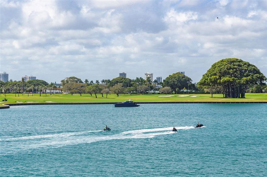 Billionaire Bunker views! Boat Dock Available! A stunning bay view residence has become available at the Monterey, a boutique building and the Grande Dame of Bay Harbor Islands! #4A provides 2 bedrooms plus 2.5 bathrooms over 2,103 square feet plus 200 sq ft private lanai where you can watch for yachts, dolphins, and manatees. Truly once in a lifetime views! Priced at 1/3 new construction prices! Bring your designer and remodel into your forever home! Only 18 owners can call this unique spot home with wide water and Indian Creek Golf Course views. Climate controlled storage room, heated bayfront pool, billiards, sauna, paddleboard, kayak, bike storage, electric car charger! 2 parking spots. No Renting. No Pets. Cash Only. Don't miss out on the Renaissance taking place in zip code 33154