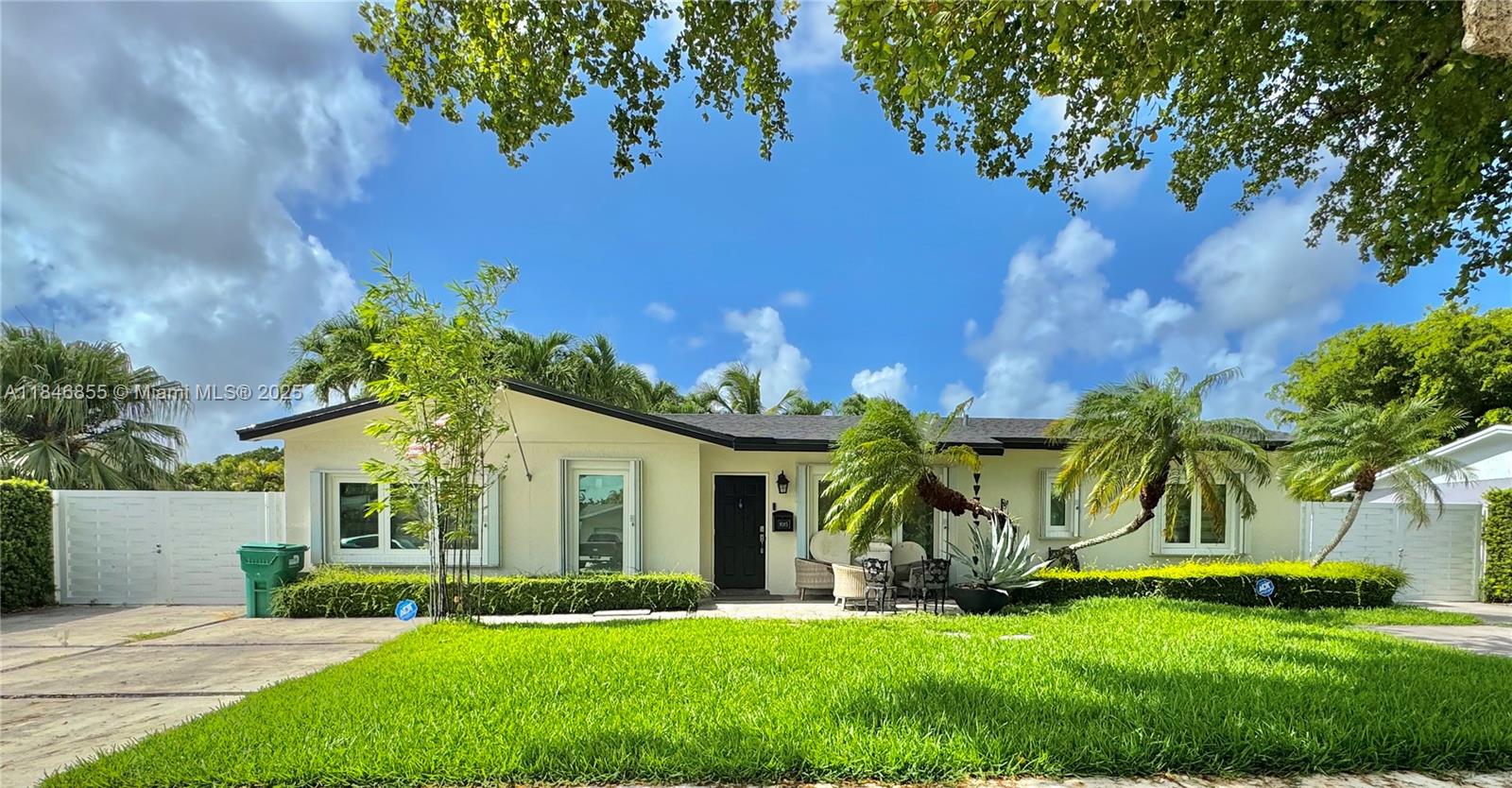 One-of-a-kind property with over $200K in upgrades! New roof (2021), Double impact windows (2021) for maximum security and energy efficiency, The modern kitchen and spa-style master bathroom were fully remodeled with top-of-the-line finishes, including luxury appliances like the Italian Fulgor Milano gas range.
Enjoy a gorgeous private pool surrounded by lush landscaping, perfect for entertaining or relaxing. The home also features plantation shutters throughout, a driveway with aluminum fencing, and a permitted shed with air conditioning (2014). Located in a desirable residential area, this home truly offers it all: design, comfort, and long-term value. Move-in ready and waiting for its next proud owner!