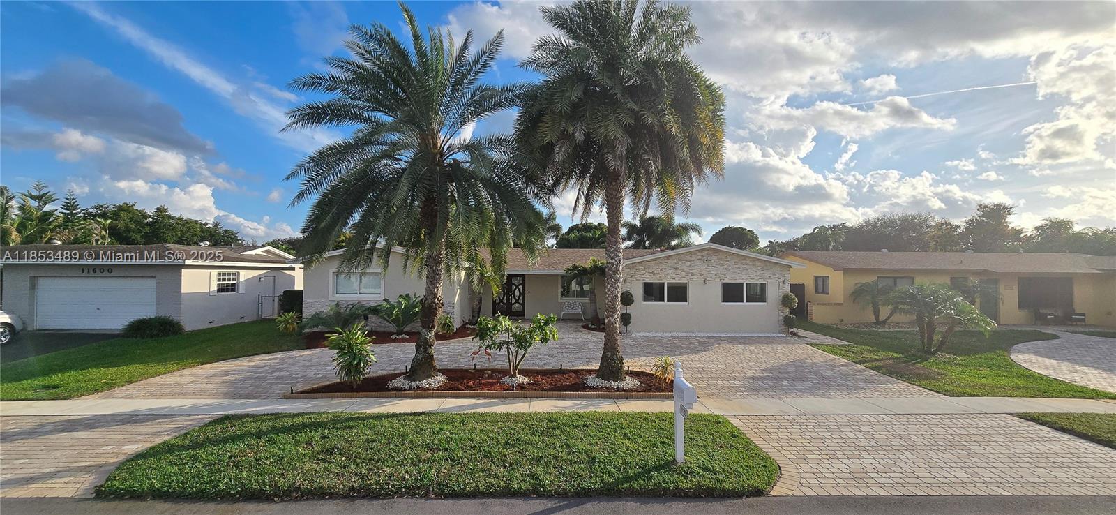 Stunning Pembroke Lakes home featuring luxurious finishes. Now a 4-bedroom, 4-bathroom with an additional bedroom and bathroom added, totaling 2,521 sq ft. with two entrances. Italian kitchen with mosaic backsplash and exotic stone countertops. Venetian plaster ceilings with Swarovski lights, LED baseboards, and 36x36 porcelain tile flooring. Roof and A/C replaced within the last 3 years. Recently renovated pool with gas heater. Infinity tub, custom shower, impact windows and doors, plus a private yard. Located in an A-rated school district. Showings by appointment only. Realtor/Owner.