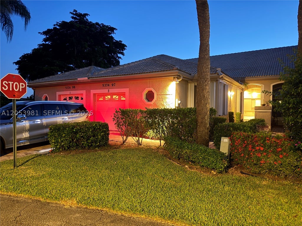 Photo of 5374 Monterey Cir #A, Delray Beach, FL 33484 (MLS # A12053981)