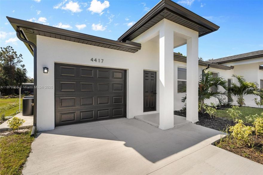 Beautiful brand-new Home. 3 bedrooms and 2 full bathrooms with garage. Granite countertops and stainless-steel appliances. 9-foot ceilings inside and 11-foot ceilings on the lanai. Upgraded waterproof vinyl plank flooring throughout, with tile in the bathrooms. Zebra blinds throughout home. Impact windows and doors. Brand new washer, dryer and water softener. Excellent location, close to the Gateway community, SW FL International airport and shopping centers. Just a short drive to Fort Myers and Cape Coral (Agents welcome easy to show.)