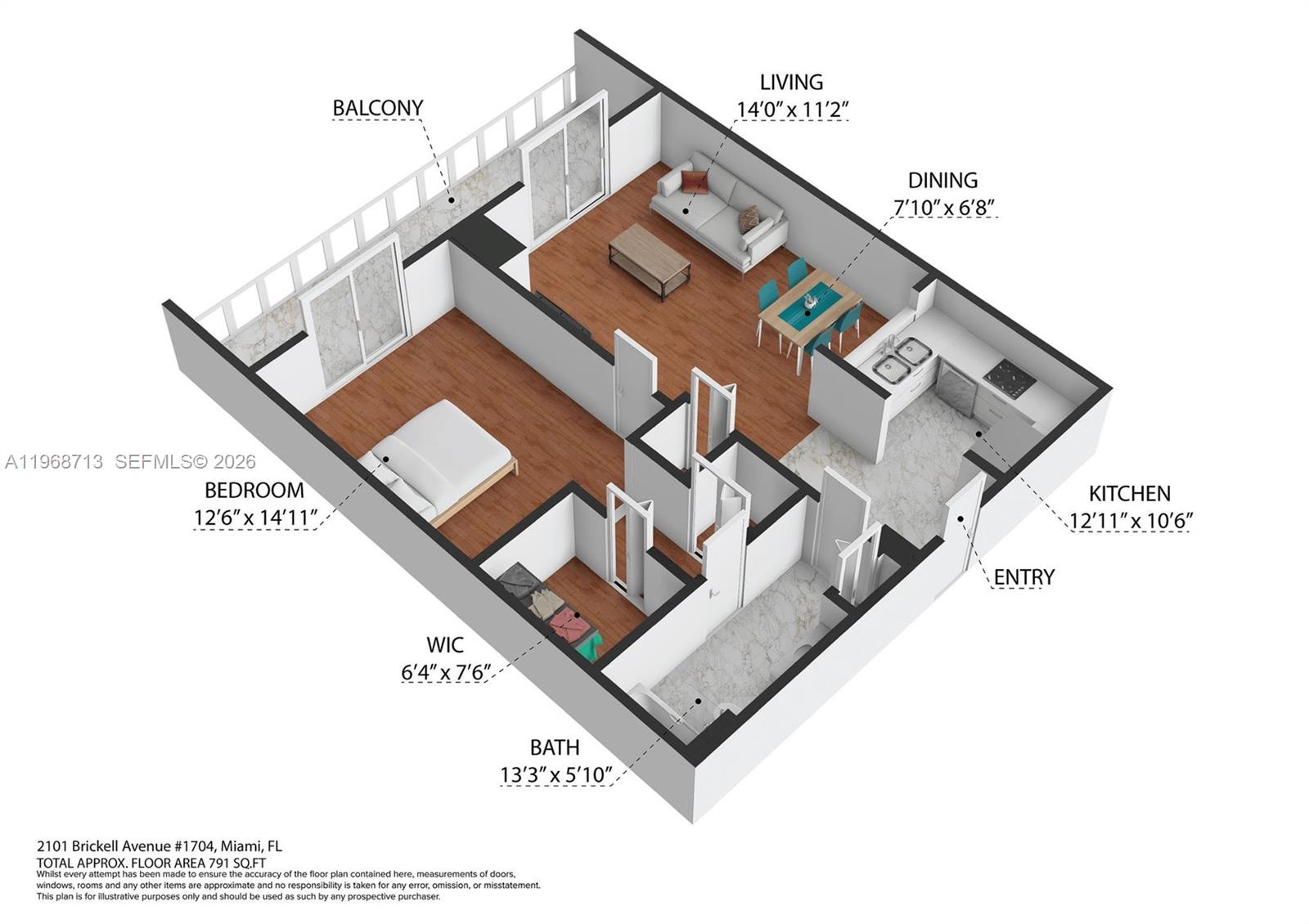 2101 Brickell Ave 1704