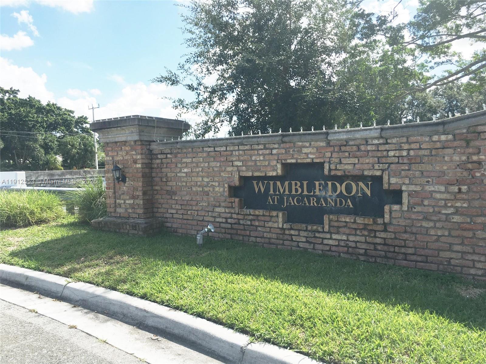 WIMBLEDON AT JACARANDA CO - Residential Lease