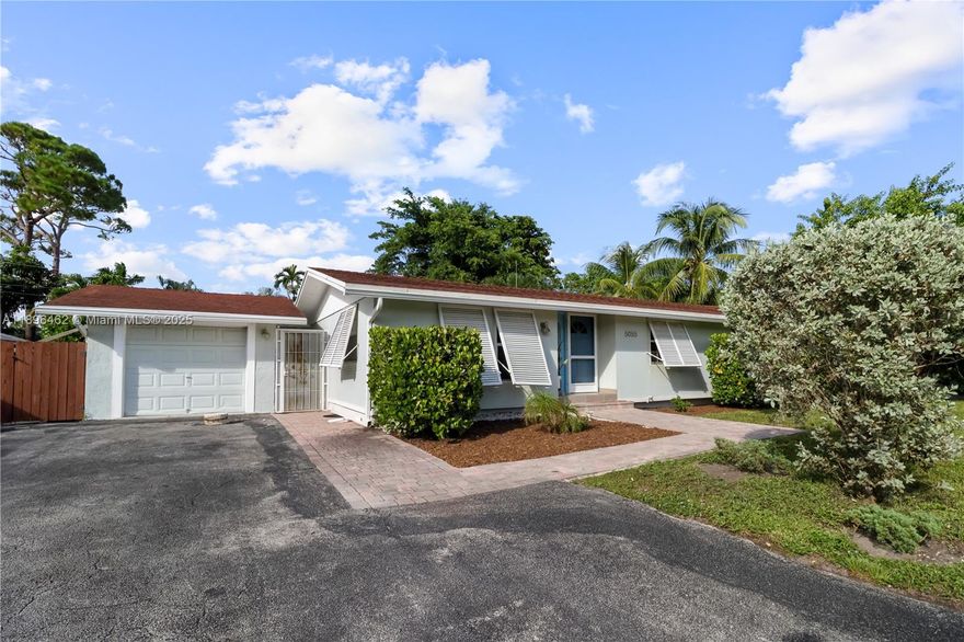 Move-in Ready. Well Maintained. Single story home. Oversized Private lot. Perfectly located on the border of Boca Raton and Delray Beach. Recently updated 4-bedroom, 2-bath. From the moment you walk in, you’ll love the light and airy feel with open floorpan. Home features brand-new kitchen with modern finishes. New flooring throughout. Updated modern bathrooms. Separate laundry room with plenty of storage. Step outside to your very own backyard oasis — complete with a sparkling pool, plenty of grassy space for kids, pets. Covered patio perfect to relax, play, or entertain. Additional large shed for more storage. Large driveway for ample parking. Lush Landscaping surround home. No HOA. Close to schools, shopping, restaurants, entertainment, beaches and major highways. This home has it all.
