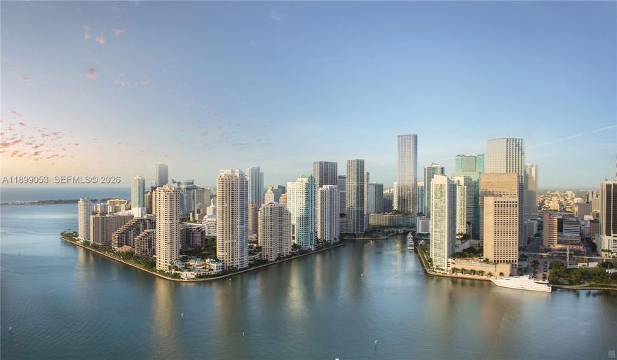 4 BD / 4.5 BA with 3,070 SF +627 SF OF TERRACE. BACCARAT RESIDENCES MIAMI, THE MOST ANTICIPATED LUXURY HIGHRISE IN BRICKELL, OFFERING THIS BEAUTIFUL NE CORNER (THE PREMIUM LINE), EXPERTLY DESIGNED WITH BESPOKE INTERIORS IN THIS FLOW-THROUGH RESIDENCE WITH INFINITE VIEWS OF BISCAYNE BAY, CITY LIGHTS AND THE MIAMI RIVER, DEEP TERRACES, 10 FT. CEILINGS, HIGH END FLOORING, ITALIAN KITCHEN CABINETS, SUB-ZERO/WOLF APPLIANCES, AND MUCH MORE. ELEGANT LOBBY, CAFE, ART GALLERY, WINE CELLAR, MULTIPLE EVENT ROOMS, PRIVATE MARINA, BOARDWALK, BAYFRONT POOL DECK, AND MUCH MORE. PRE-CONSTRUCTION OFFERING - DELIVERY FIRST QUARTER 2028