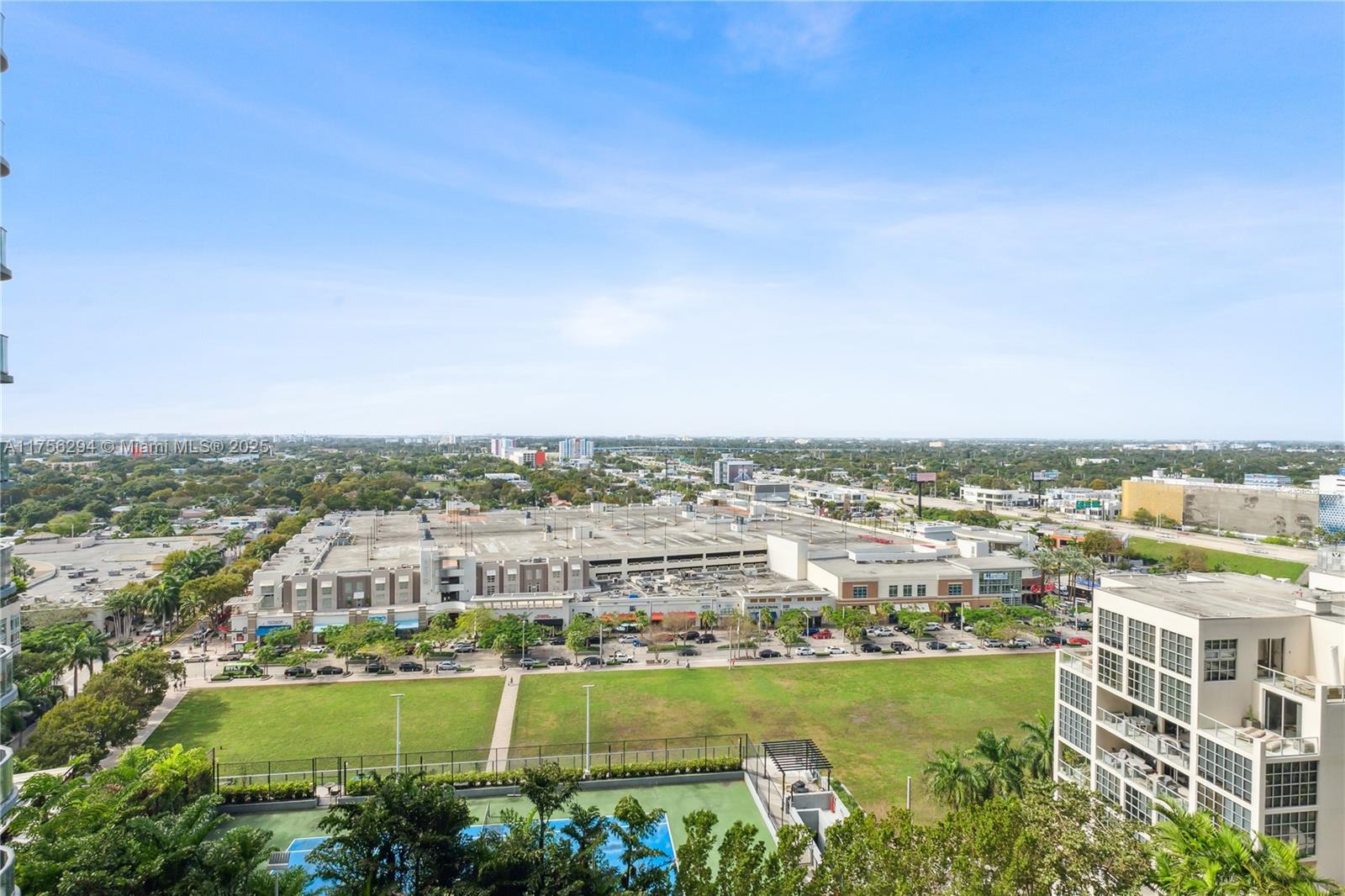 Experience the largest 1BD/1BA + Den unit at Hyde Suites & Residences, Midtown Miami. This bright and spacious modern apartment showcases European cabinetry, solid surface countertops, and floor-to-ceiling glass, complemented by a sizable balcony boasting breathtaking city views. Enjoy an array of top-notch amenities: a resort-style deck, heated pool, spa, tennis court, fitness center, captivating art installations, and 24/7 security with controlled access. It's a luxurious retreat within the bustling heart of Midtown Miami.