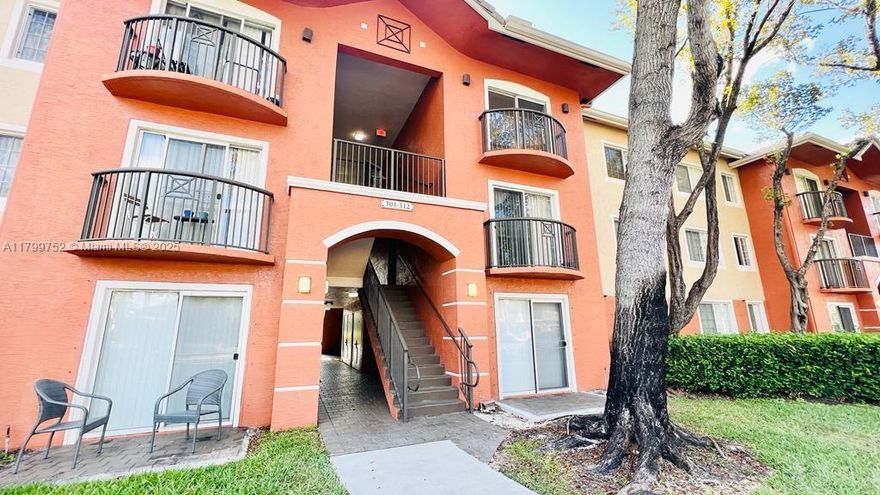 Beautiful 1BR/1BA condo with 746 sq. ft. of living space in the desirable Grand Isles Association. This unit has been freshly painted in clean white and features a modern kitchen with stainless steel appliances, quartz countertops, shaker cabinets, and plenty of storage. Enjoy a full-size washer and dryer, tile flooring in the living areas, and wood laminate in the bedroom. The updated bathroom includes a quartz countertop and tiled finishes. The spacious master bedroom offers a large walk-in closet for ample storage. Located in a gated community with top-notch amenities including a clubhouse, swimming pool, and gym. One assigned parking space included. Don’t miss this opportunity to live in comfort and style!