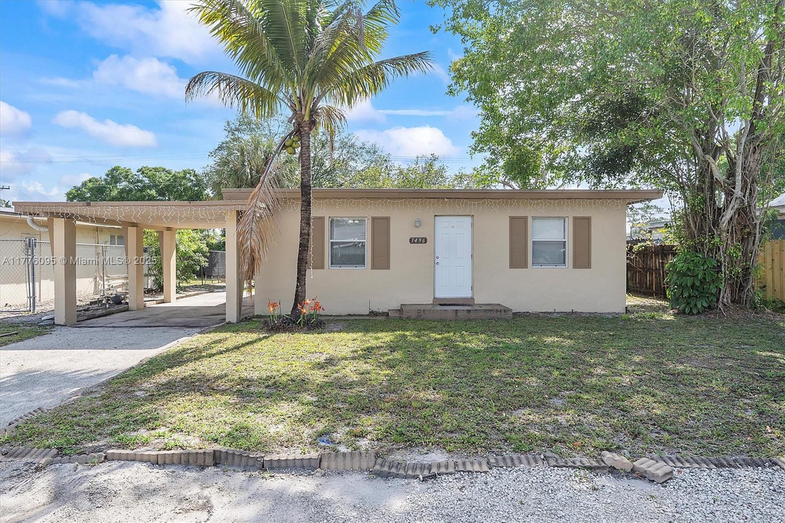 Property for Sale at 1496 Sw 30th Ter, Fort Lauderdale, Broward County, Florida - Bedrooms: 4 
Bathrooms: 2  - $499,900