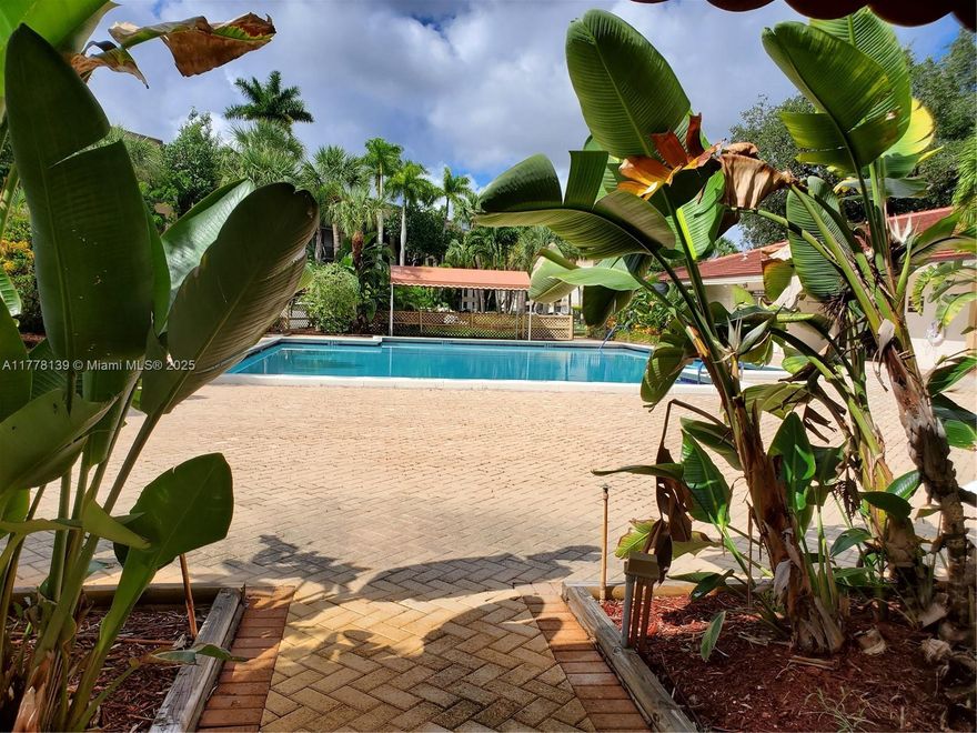 Spacious apartment with in-unit washer/dryer.  The bedroom is comfortable and quiet, featuring a walk-in closet and glass-enclosed shower.  It has a private front patio with direct access from the parking lot.
Quiet, family-friendly community close to shops, restaurants, and highways.  Includes a clubhouse, gym, pool, billiards room, tennis court, car wash space, basic TV, water, sewer, trash and bulk pick up.