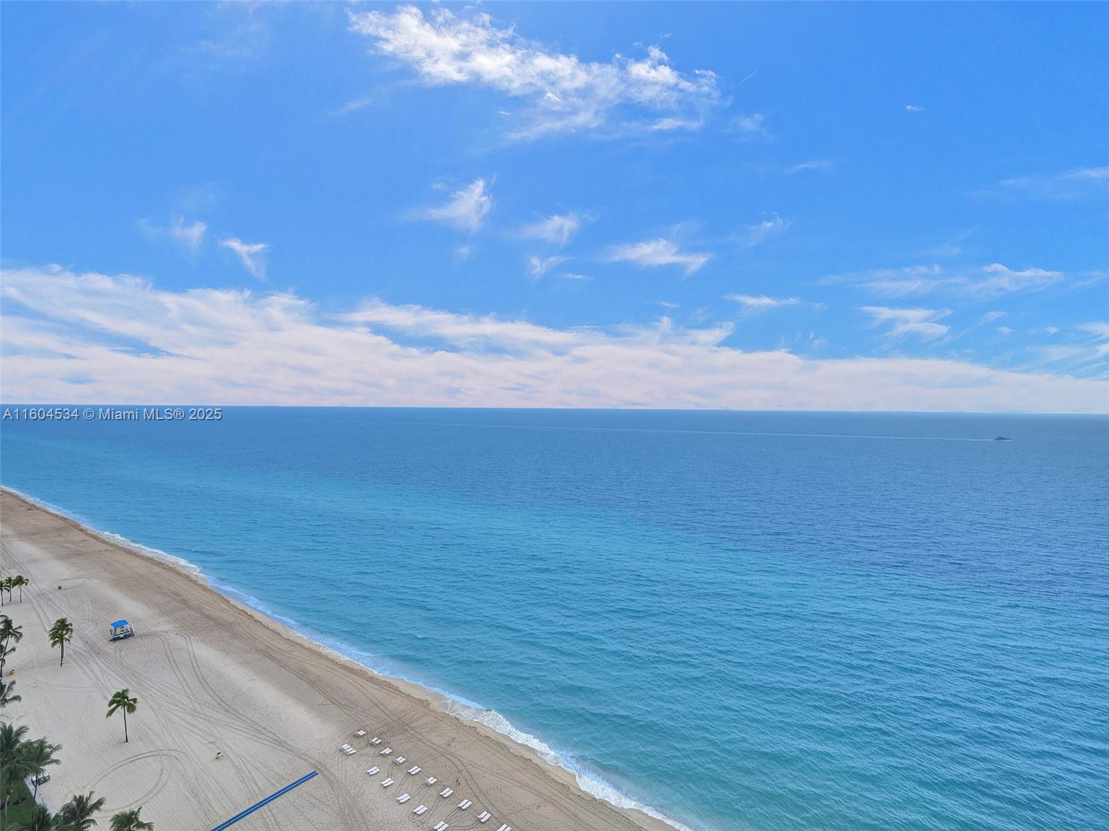 Experience the ultimate coastal living experience, combining luxury accommodations with direct views of the Hollywood Beach shoreline. This updated 2 bedroom, 2 bath + den offers an open kitchen and boasts modern appliances. The spacious living area leads to a private balcony, where you can enjoy your morning coffee while watching the sunrise. Amenities: 2 heated pools, fitness centers/sauna, yoga/water aerobics classes, umbrella/beach chairs, restaurant, valet, 24/hour security. Close to Gulf Stream Park, Aventura Mall and FLL. This property is a true gem for those seeking a perfect blend of relaxation and recreation.
