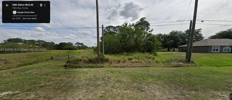 Build your own dream home on this 0.24 Acre lot in Palm Bay. Zoned Single Residential, the property offers paved road frontage, level terrain, and access to electric. Conveniently located near schools, shopping, dining, I-95 and the beaches of Florida's Space Coast.