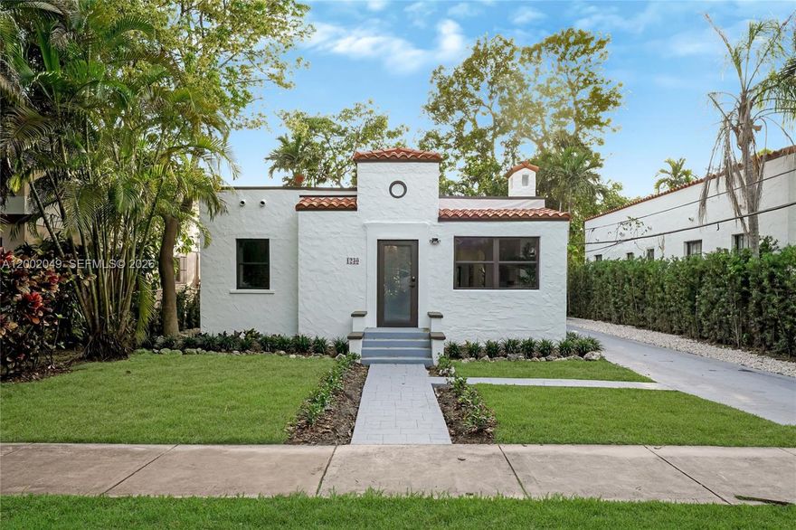 Welcome to this stylish, remodeled 3-bedroom, 2-bath home in the heart of Coral Gables, offering that sought-after Old Miami charm. Perfect for first-time buyers or anyone seeking a private escape. This home features a modern open kitchen with sleek finishes and bright, airy living spaces filled with natural light, soft, contemporary finishes, and a cozy chimney fireplace.

The functional layout provides both comfort and versatility for everyday living. Step outside to your private backyard retreat, complete with a pool and lush yard, perfect for relaxing or entertaining.

This move-in-ready home blends comfort and value, all while being conveniently located near top shopping, dining, and major roadways.
