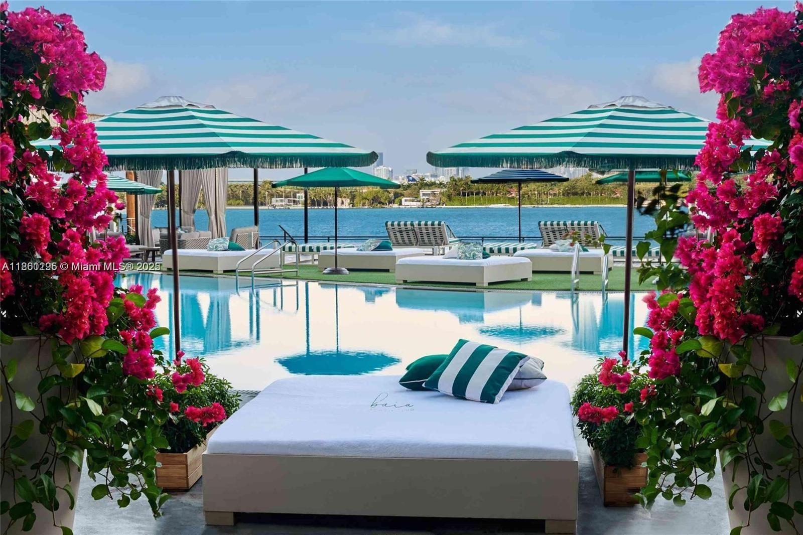 Largest 1 bedroom, 1.5 bathrooms condo with balcony and full kitchen at the iconic 1100 WEST CONDO HOTEL. Experience the ultimate in resort-style living at this one-of-a-kind Airbnb approved residence in the world-famous 1100 West Condo Hotel, making it perfect for your personal retreat or as a high-income investment property. Indulge in breathtaking sunset, skyline, and Biscayne Bay views from the pool deck, and enjoy access to the hotel’s unparalleled amenities: Stunning heated full service pool, 24-hour state-of-the-art bay view gym, His & Hers spa with salt-wall sauna, Concierge services and valet parking. Trendy on-site dining, bar, and lounge. With its prime location, luxury upgrades, and Airbnb approval, this condo offers both exceptional lifestyle and investment potential.