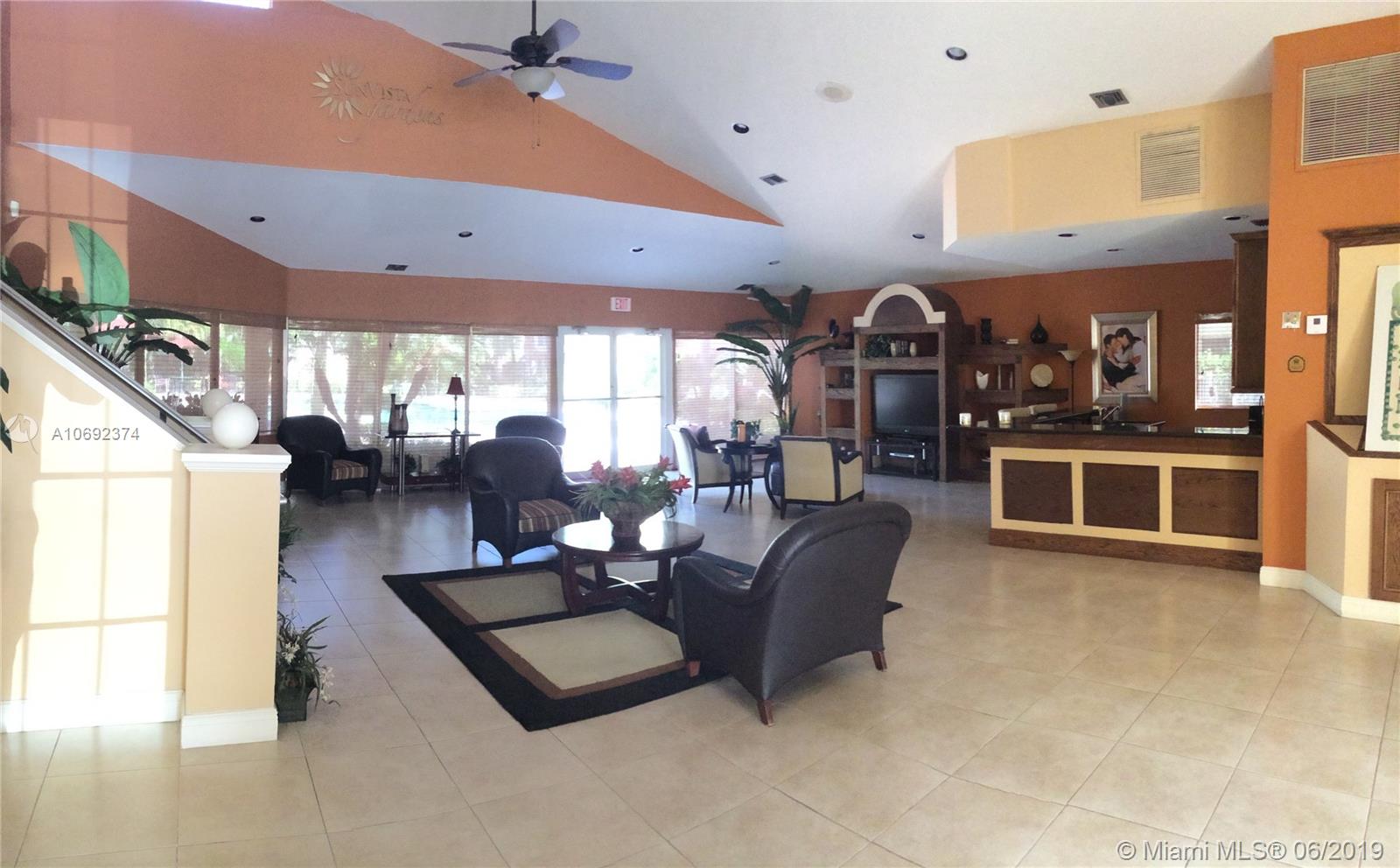 Immediate Move-in Available!! All Ages Welcome! No Association Approval Required!!! Quiet and safe living in a beautiful gated community in Tamarac. Unit features private in-unit laundry with in-unit washer and dryer, Tile flooring throughout the entire apartment, Central A/C, screened balcony. Enjoy this beautiful gated community with amenities that include, Volley ball court, pool with hot tub, fitness center, Tennis Courts, elegant clubhouse lounge and much more.
